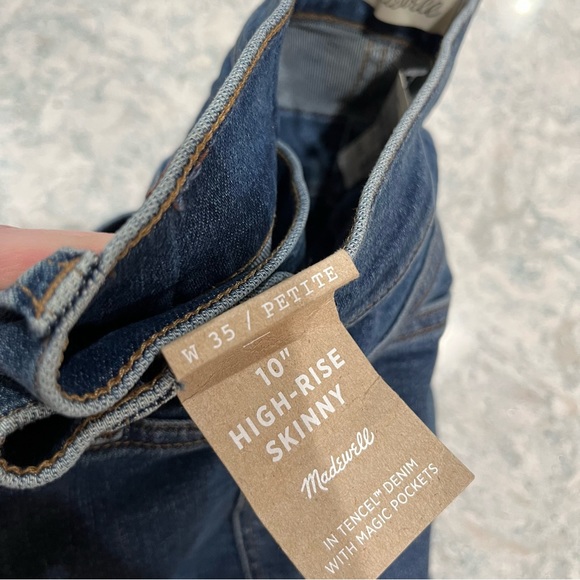 Madewell 10” High Rise Skinny - Picture 3 of 8